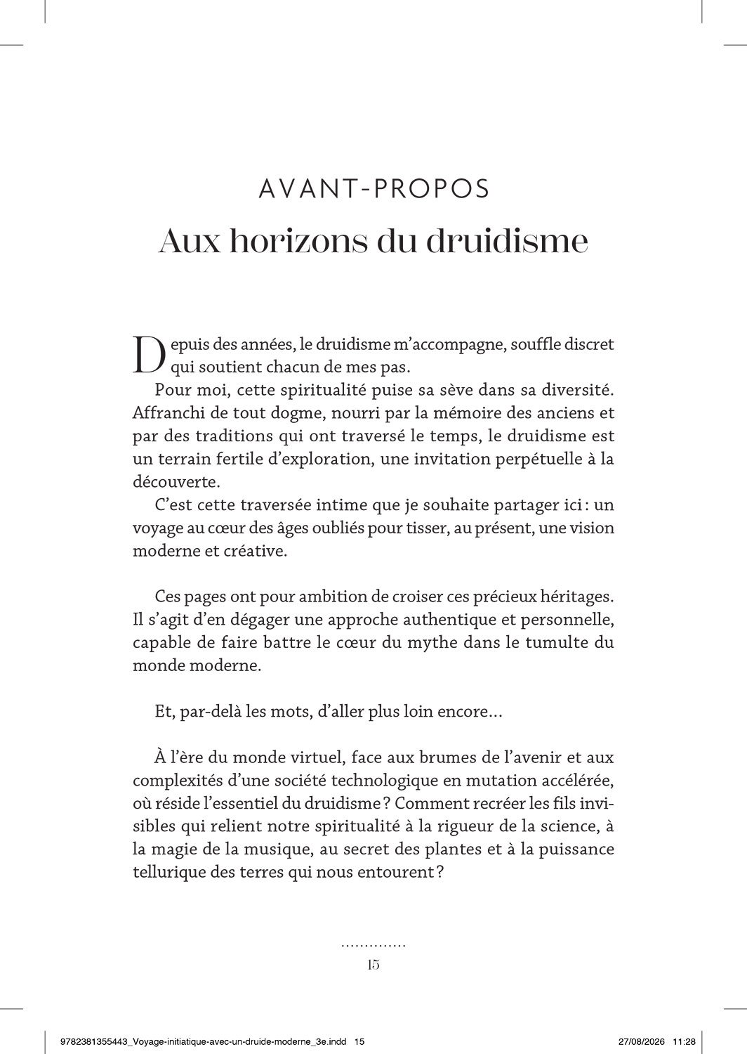 Voyage initiatique avec un druide moderne - Sortie le 8 octobre – Image 2